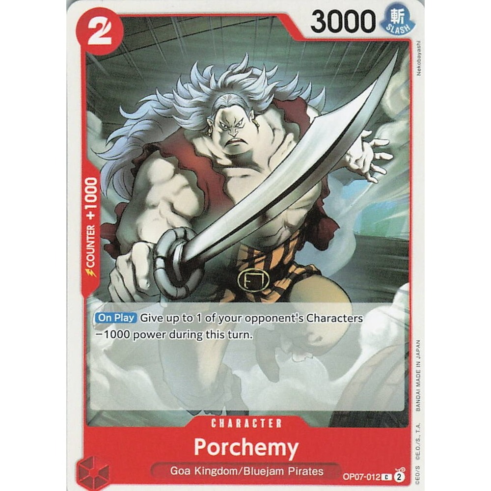 Porchemy C 500 Years in the Future Card OP07-012 LP